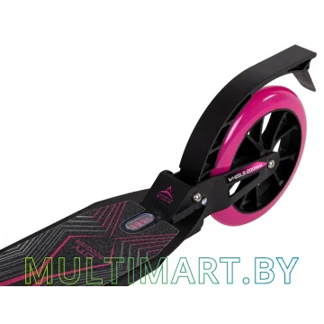 Самокат Tech Team City Scooter 2022 (черный/розовый) картинка 8